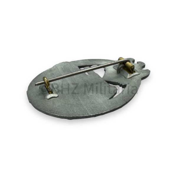 panzerkampfabzeichen in silber "pillow crimp"