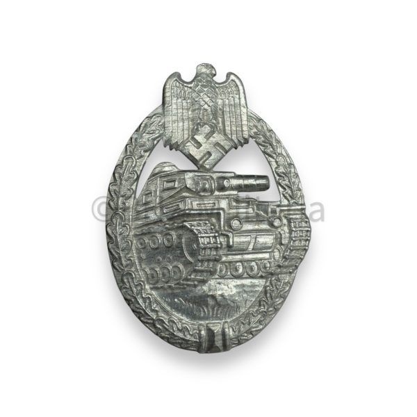 panzerkampfabzeichen in silber "pillow crimp"