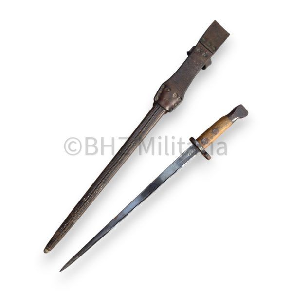 hembrug bajonet m95 met leren schede