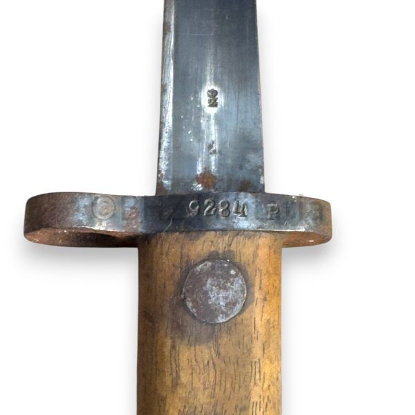 hembrug bajonet m95 met leren schede