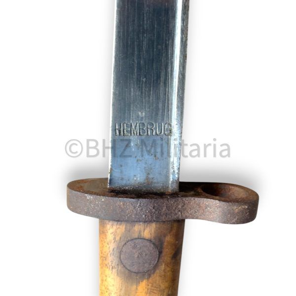 hembrug bajonet m95 met leren schede