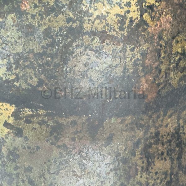 m42 lw felddivision 2 kleuren camo helm et66 met band & gaas afdruk