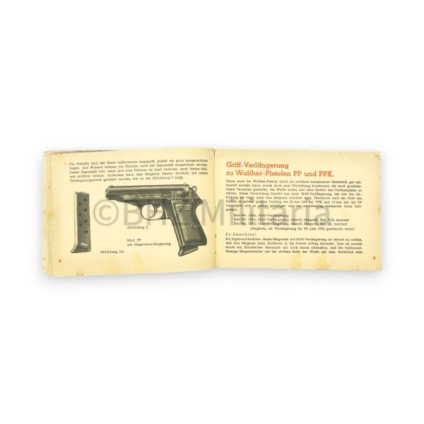 walther ppk doos, gebruiksaanwijzing etc (zeldzaam)