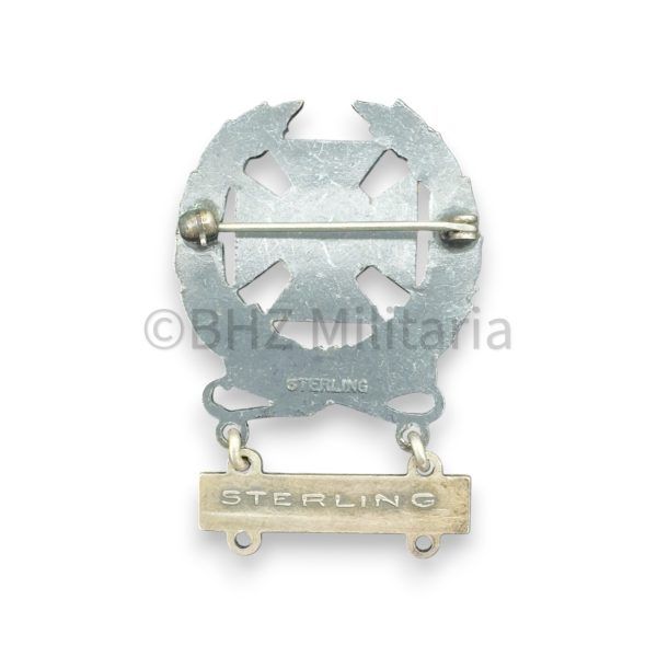us army expert marksmanship badge rifle sterling