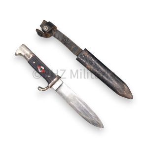 hitlerjugend dolk (fahrtenmesser) rzm m7/80 38 gustav c. spitzer
