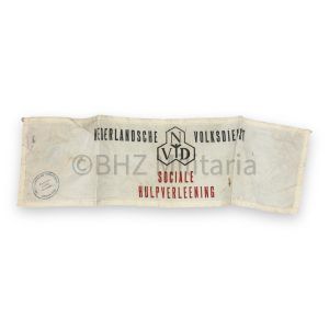 armband nederlandsche volksdienst sociale hulpverlening groningen