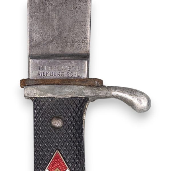 hitlerjugend dolk (fahrtenmesser) tiegelwerk riemberg.schl. rzm m7/81 1940