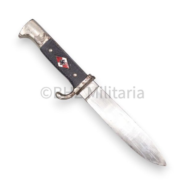hitlerjugend dolk (fahrtenmesser) rzm m7/80 38 gustav c. spitzer