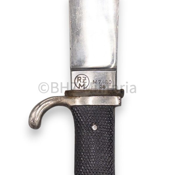 hitlerjugend dolk (fahrtenmesser) rzm m7/80 38 gustav c. spitzer