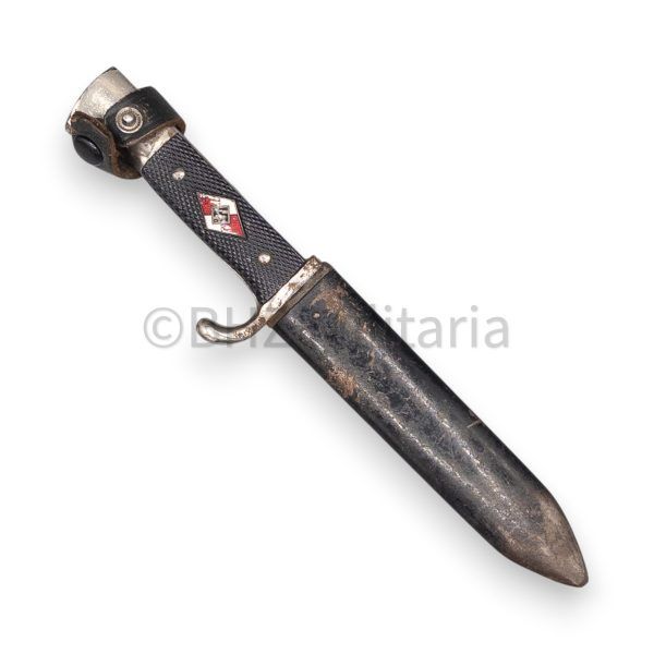 hitlerjugend dolk (fahrtenmesser) rzm m7/80 38 gustav c. spitzer