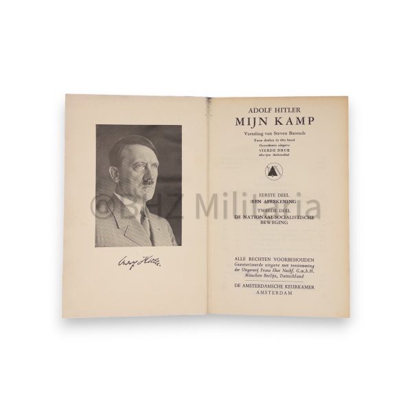 mijn kamp adolf hitler 4e druk