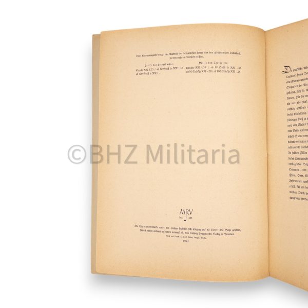 morgen marschieren wir liederbuch der deutschen soldaten klavierausgabe