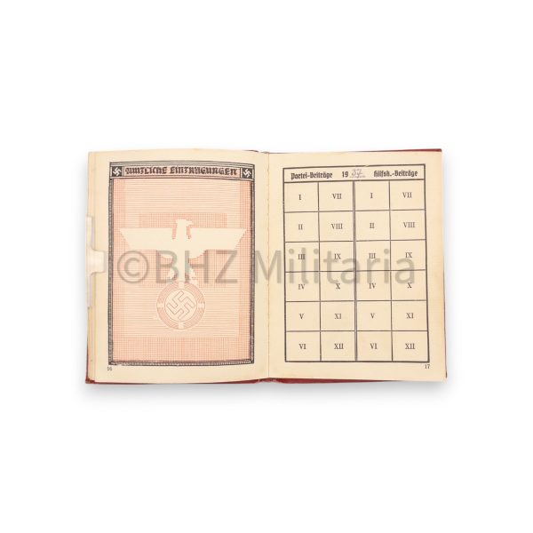 nsdap lidmaatschapboek 1937 #3697787