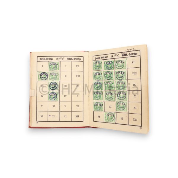 nsdap lidmaatschapboek 1937 #3697787