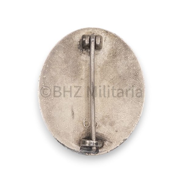 verwundetenabzeichen 1939 in silber klein & quenzer