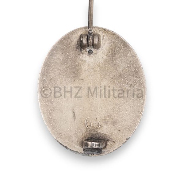 verwundetenabzeichen 1939 in silber klein & quenzer
