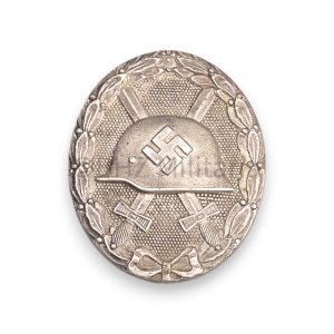 verwundetenabzeichen 1939 in silber klein & quenzer