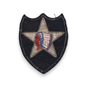 us army 2nd infantry division indian head mouwembleem