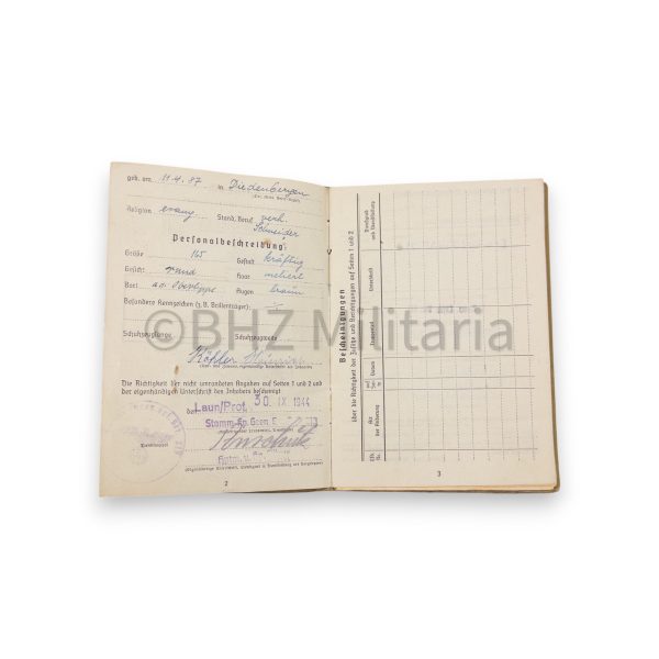 solbuch gefreiter landesschützen bataillon (laat oorlogs)