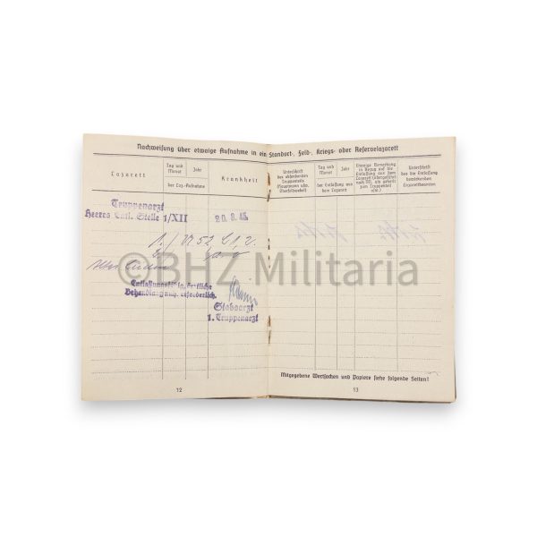 solbuch gefreiter landesschützen bataillon (laat oorlogs)