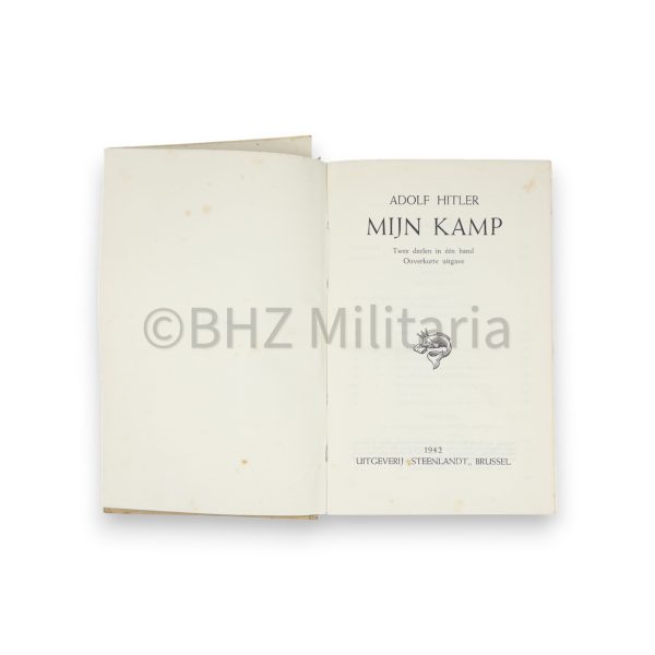 mijn kamp – adolf hitler – vlaamse editie 1942