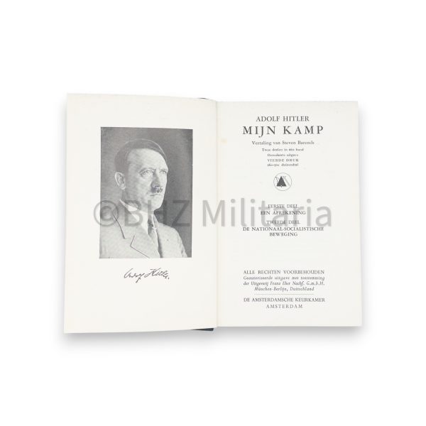 mijn kamp adolf hitler 4e druk