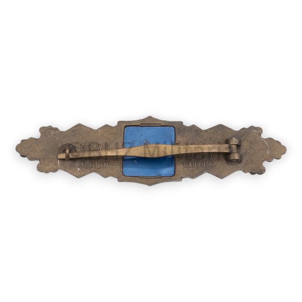 nahkampfspange bronze agmuk blaue platte 1st pattern