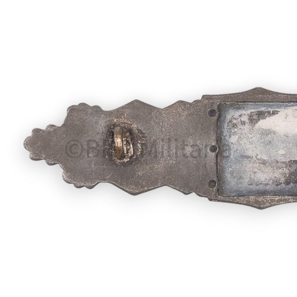 nahkampfspange silber 6 dot silverwash