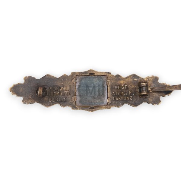 nahkampfspange bronze agmuk