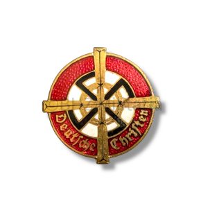 mitgliedsabzeichen deutsche christen (zeldzaam)