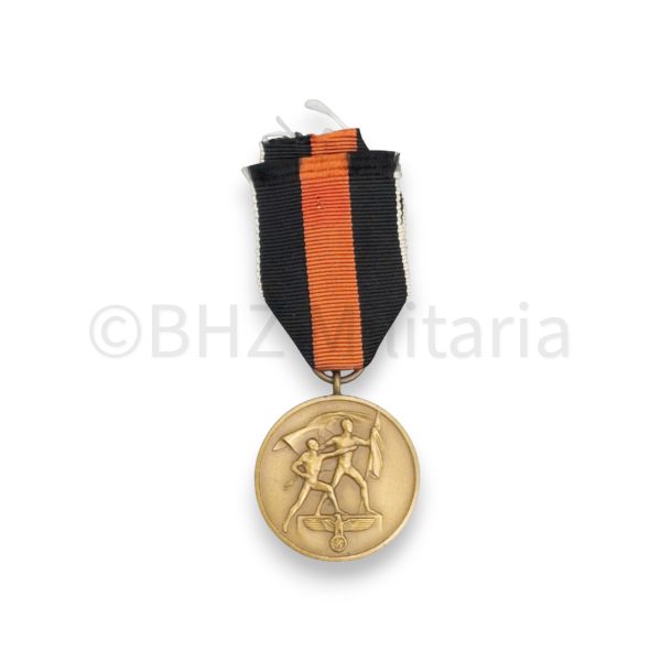 medaille zur erinnerung an den 1 oktober 1938