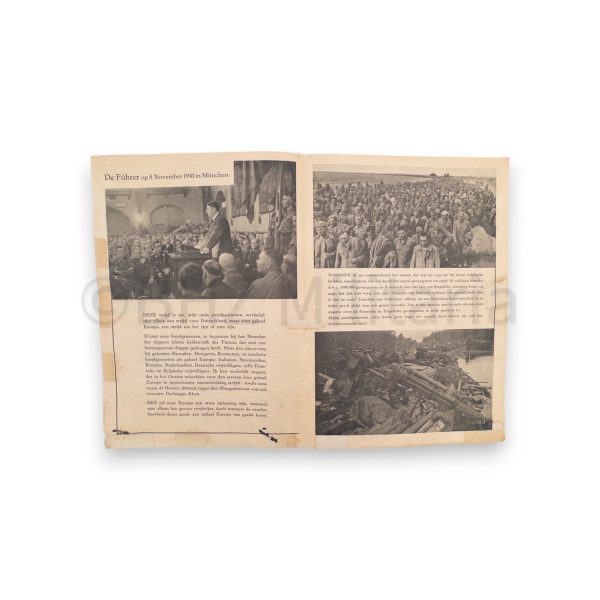 originele wervingsfolder waffen ss nederland k113 (zeldzaam)