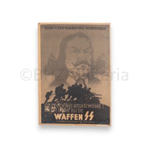 originele wervingsfolder waffen ss nederland k113 (zeldzaam)