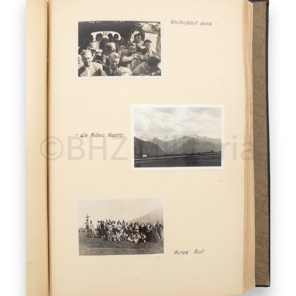 fotoalbum 2. lehrgang ss führer ss verw.schule dachau (uniek)