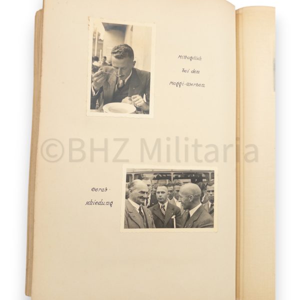 fotoalbum 2. lehrgang ss führer ss verw.schule dachau (uniek)