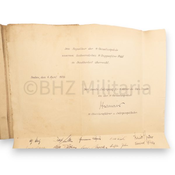 fotoalbum 2. lehrgang ss führer ss verw.schule dachau (uniek)
