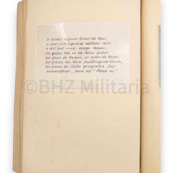 fotoalbum 2. lehrgang ss führer ss verw.schule dachau (uniek)