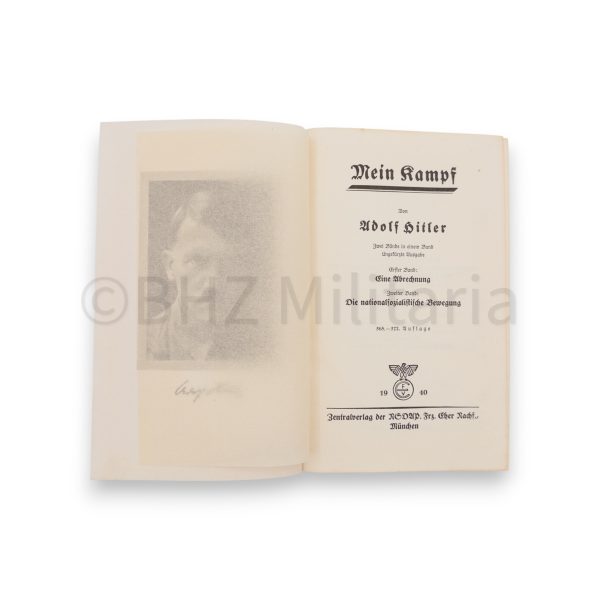 mein kampf adolf hitler 1940