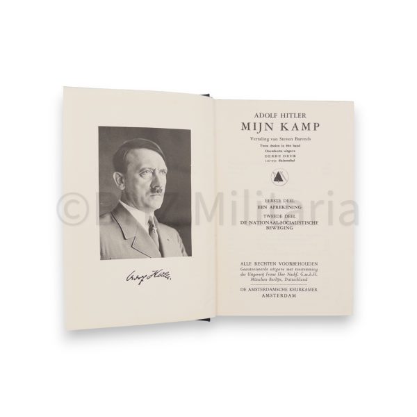mijn kamp adolf hitler 3e druk