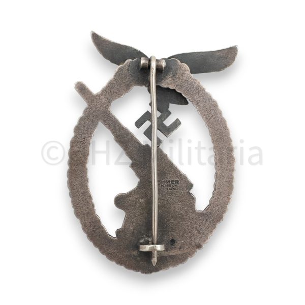 flakkampfabzeichen der luftwaffe g. brehmer markneukirchen