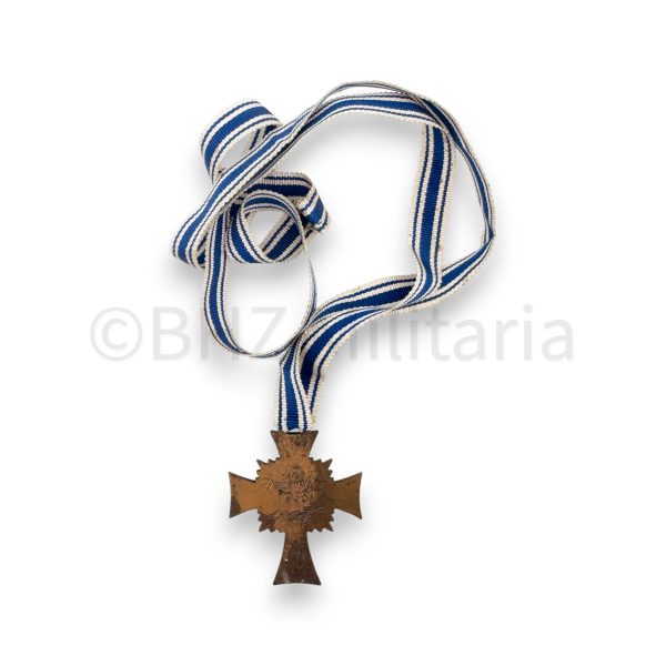 mutterkreuz / ehrenkreuz der deutschen mutter in bronze