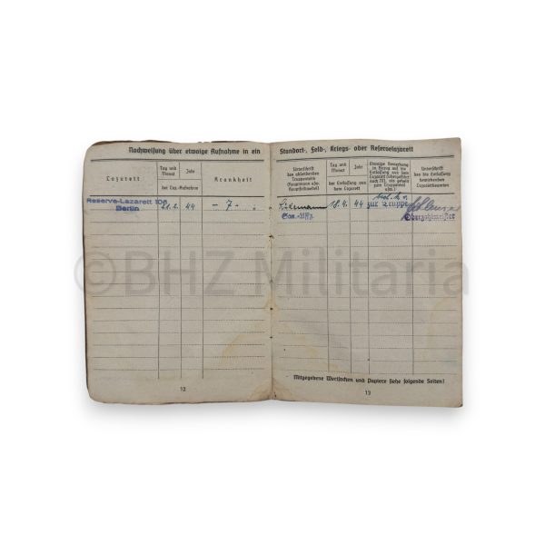 soldbuch gefreiter met hoes