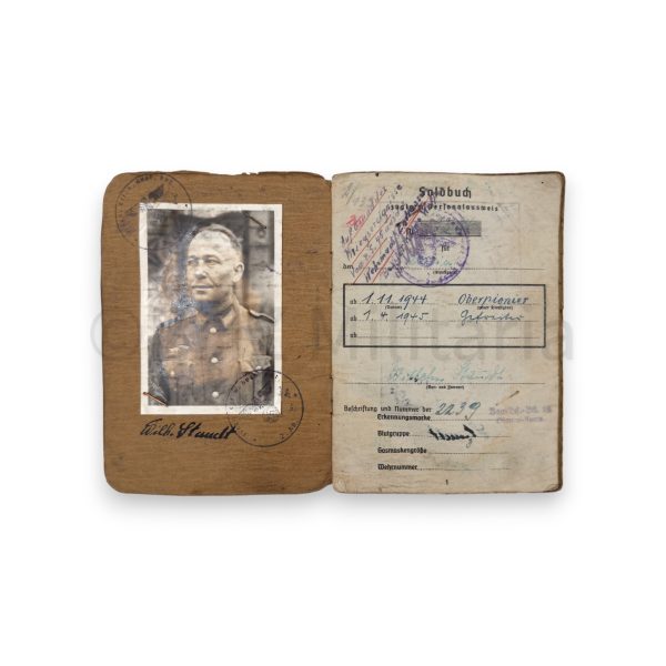 soldbuch gefreiter met hoes