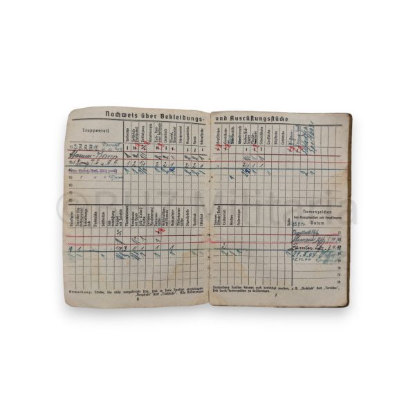 soldbuch gefreiter met hoes