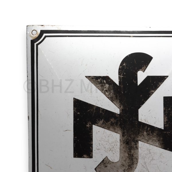 emaille bord nsv hilfststelle mutter u. kind