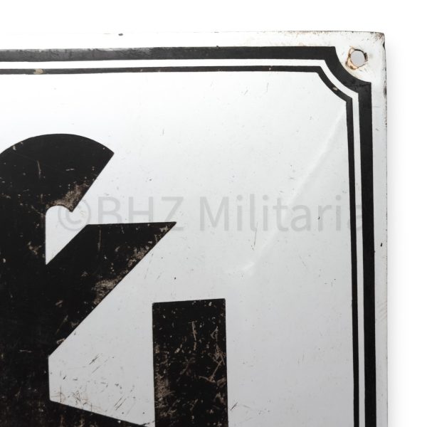 emaille bord nsv hilfststelle mutter u. kind