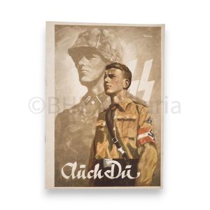 waffen ss brochure auch du zeldzaam
