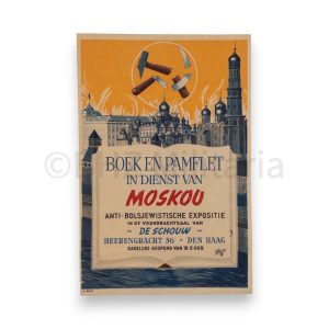 nsb flyer anti boljewistische expositie (zeldzaam)