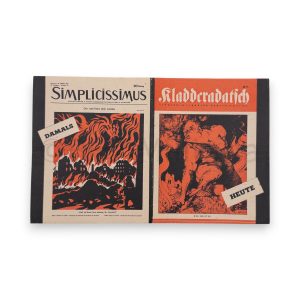 strooibiljet 'damals simplicissimus heute kladderadatich'