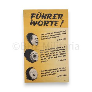 strooibiljet ‘führer worte!’